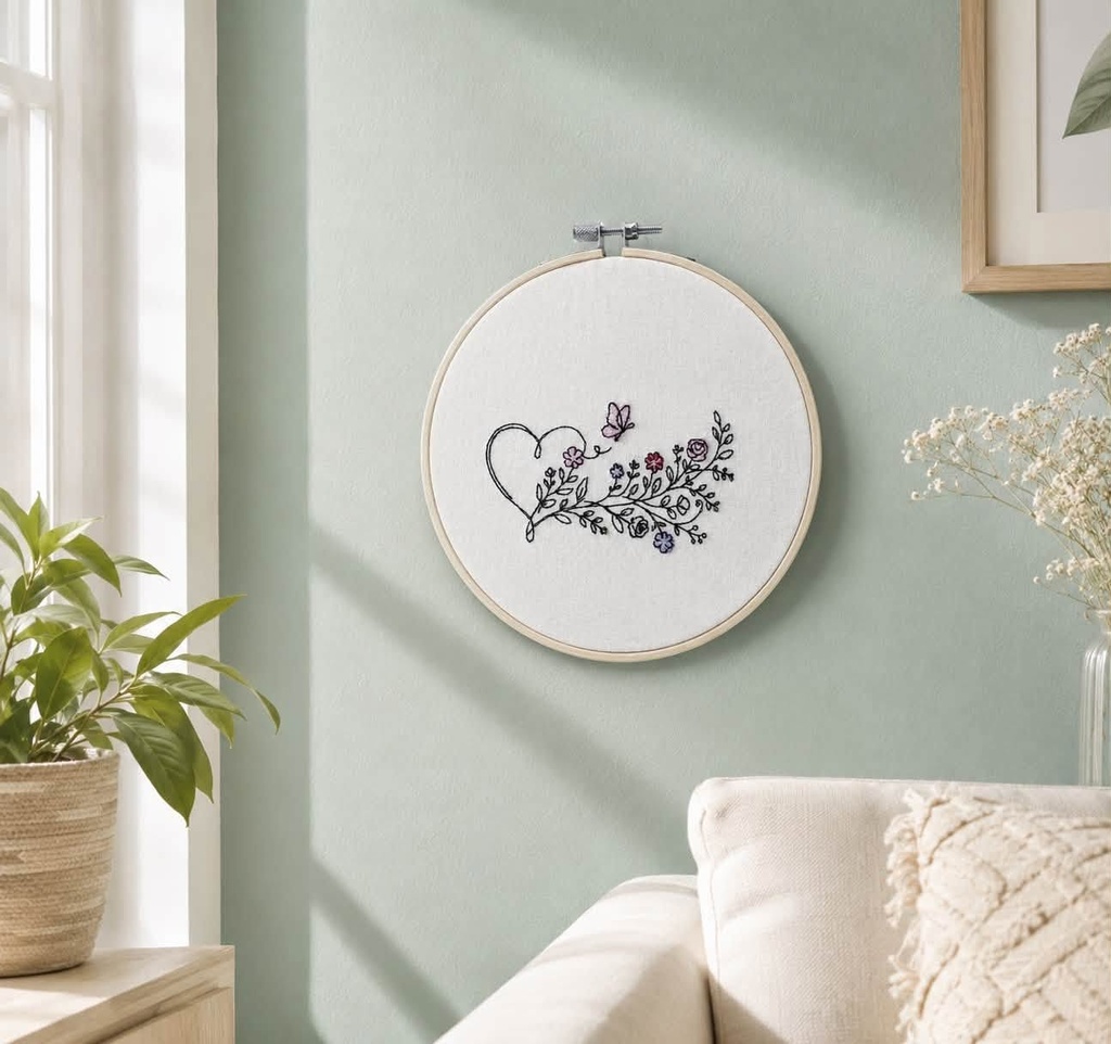 Fleurs et papillon 4