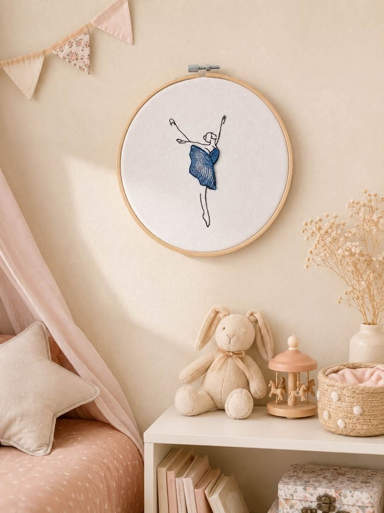 Danseuse tutu (Ce fichier est offert à l’achat d’un fichier de broderie) 2