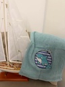 Baleine et petit bâteau (appliqué) 4