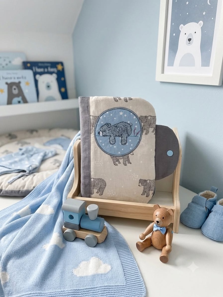 Ourson endormi (Ce fichier est offert à l’achat d’un fichier de broderie) 2