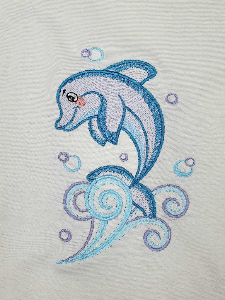 Blue le Dauphin (4 panneaux différents) 2