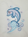 Blue le Dauphin (4 panneaux différents) 2