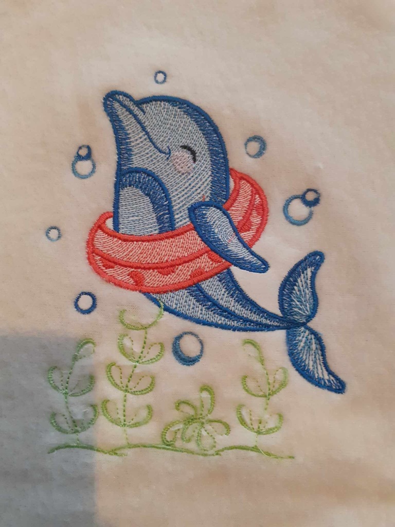 Blue le Dauphin (4 panneaux différents) 5