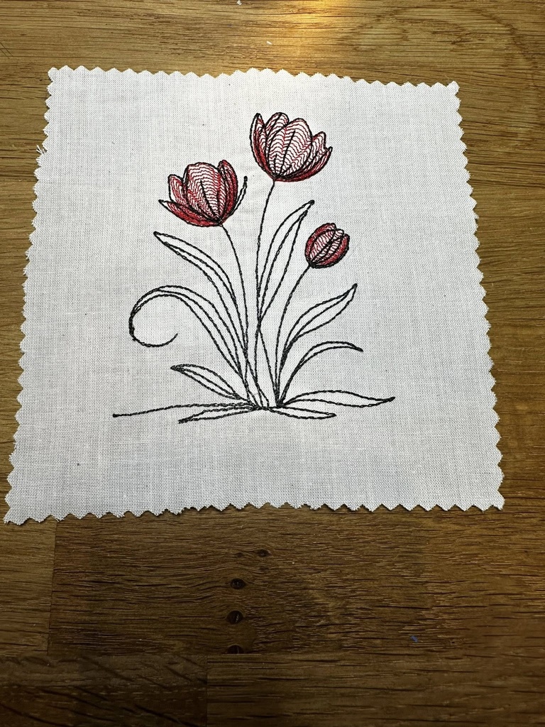Fleur rouge 4