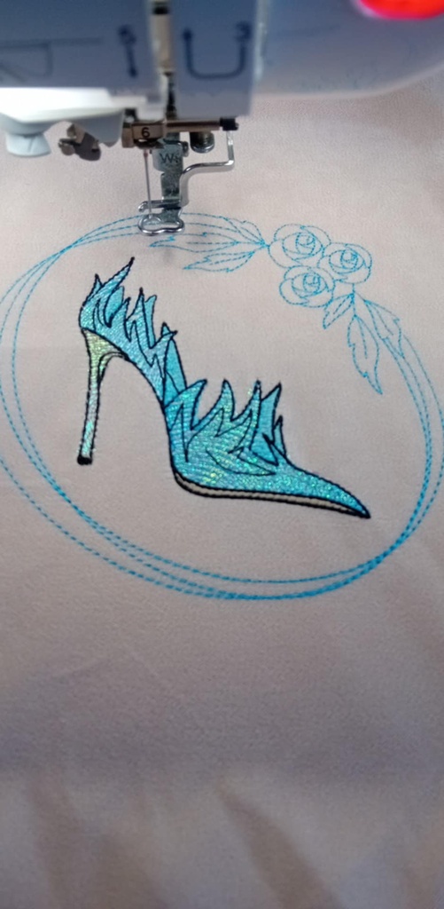 Chaussure Cendrillon en mylar 3