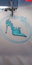Chaussure Cendrillon en mylar 3