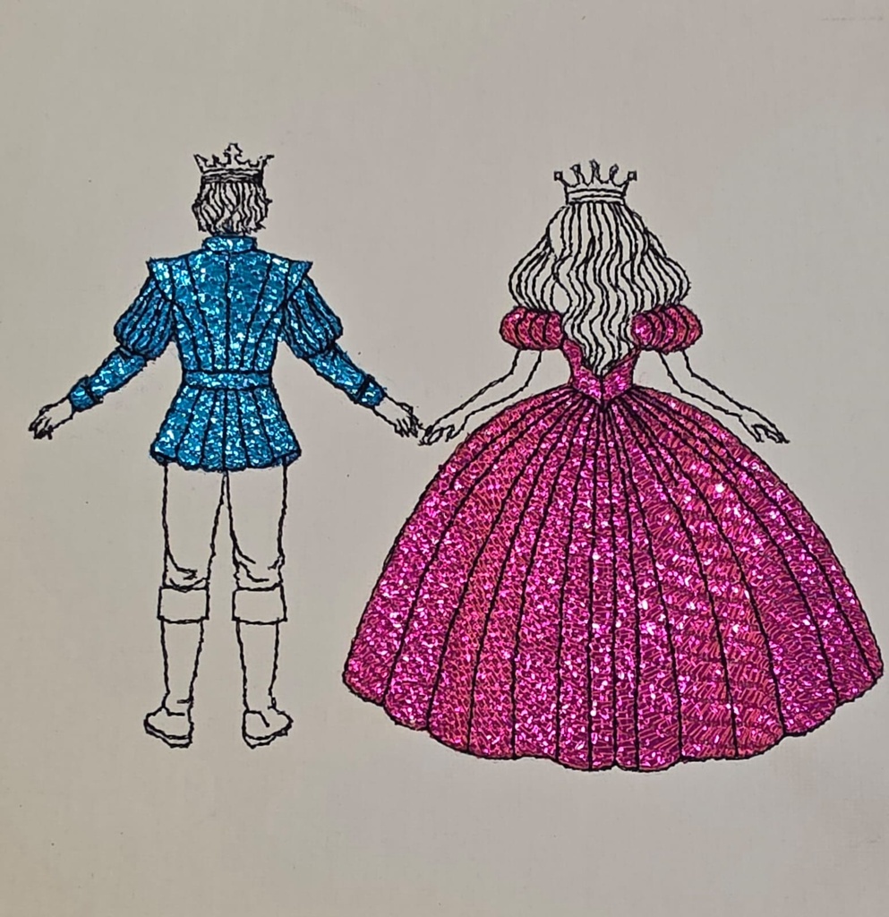 Prince et Princesse (Mylar) 2
