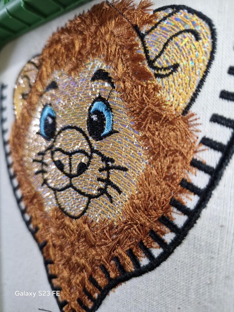 Lion zip en mylar 3