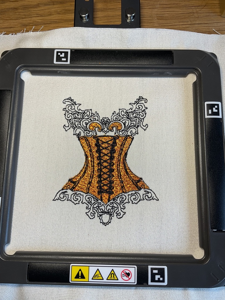 Corset Gothique (Mylar) 3