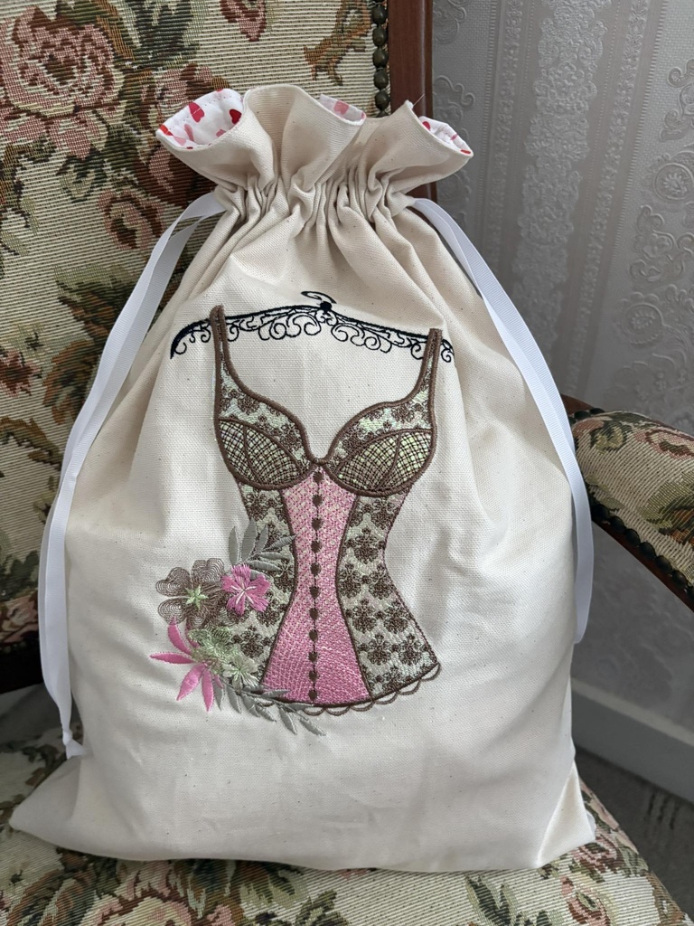 Corset fleuri (Mylar) 3