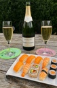 Sous verre Tongs en mylar 2