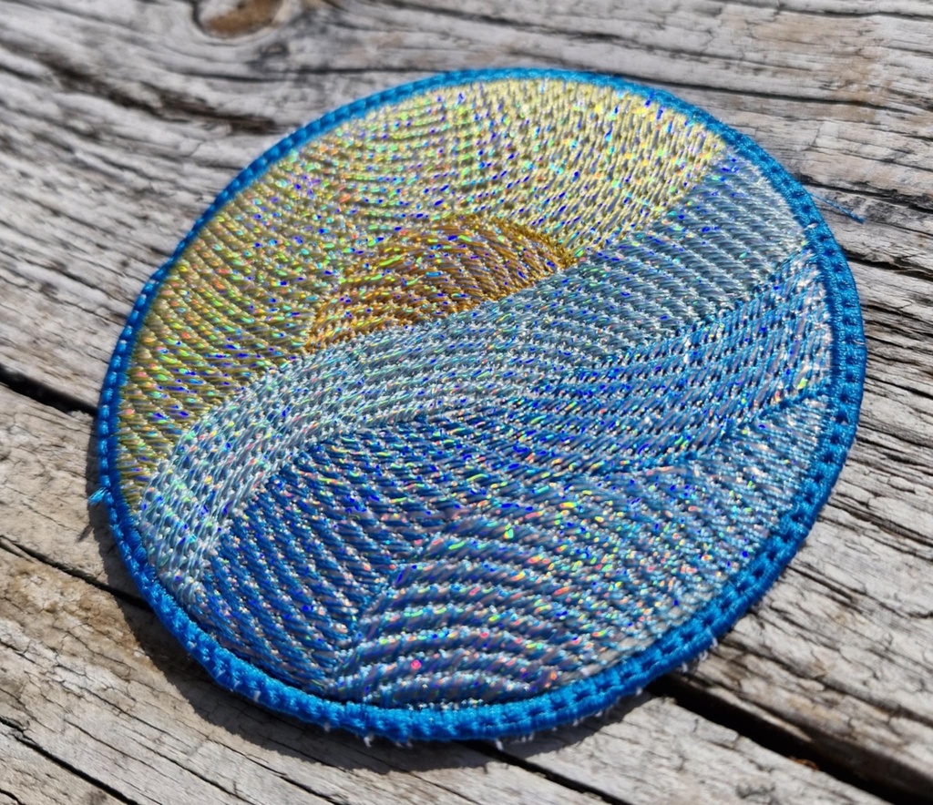 Sous verre Soleil en mylar 3