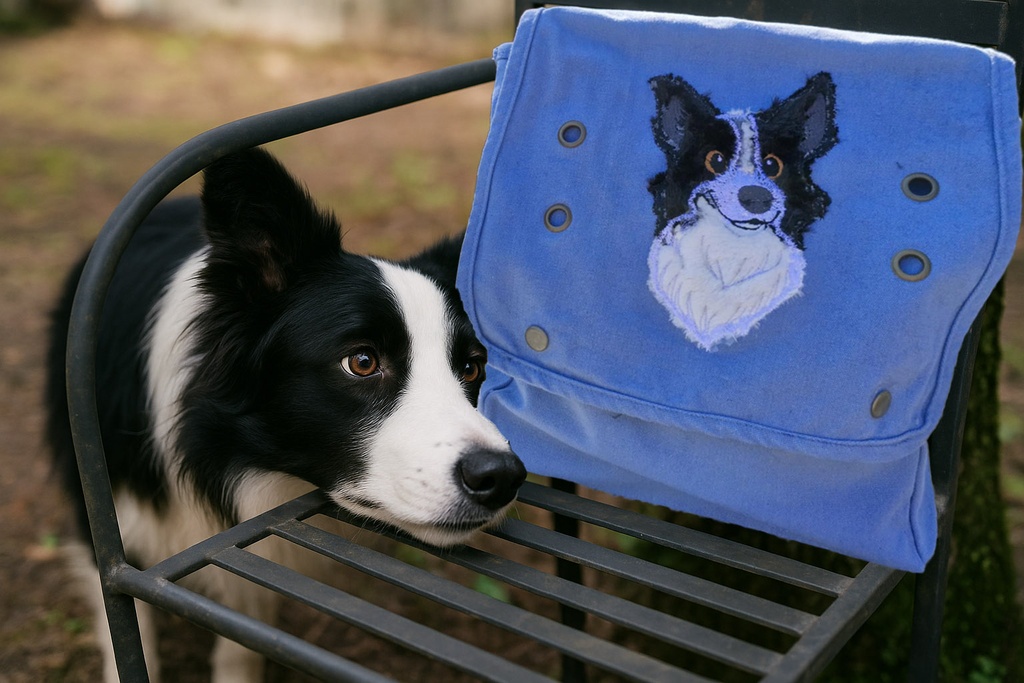 Border Collie (appliqué) 2