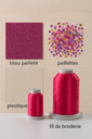 Parfum paillettes (motif appliqué) 2