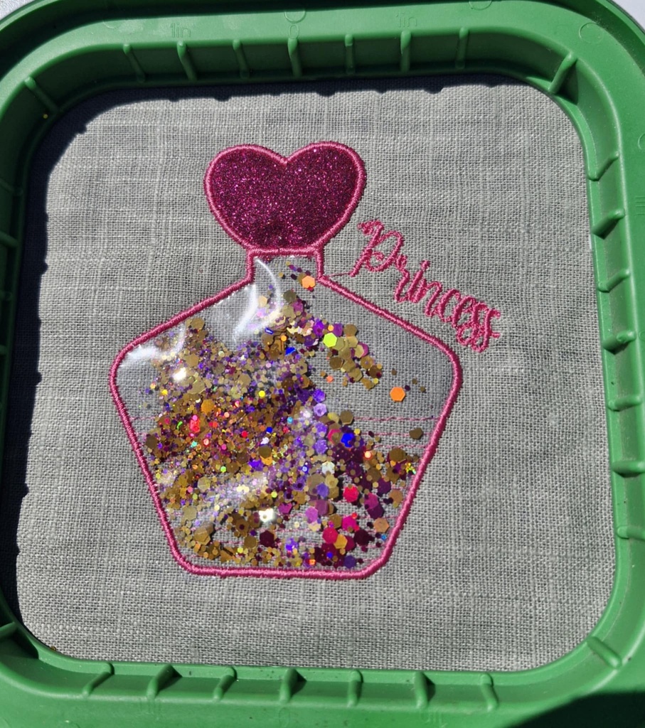 Parfum paillettes (motif appliqué) 3