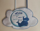 Cadre de naissance Baleine et son bébé 2