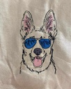 Berger allemand à lunettes 3