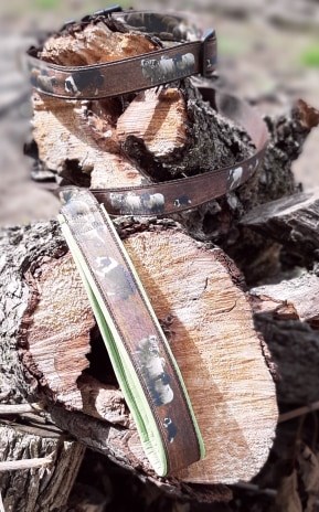 Collier réglable Néoprène avec ruban personnalisé avec photo de votre chien 3