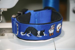 Collier Mouton Néoprène réglable avec race de chien au choix 4