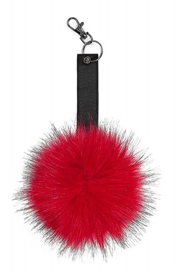 Porte clef pompon interchangeable 3