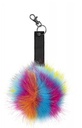 Porte clef pompon interchangeable 6