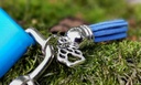 Porte clef Pvc personnalisé avec breloque 2
