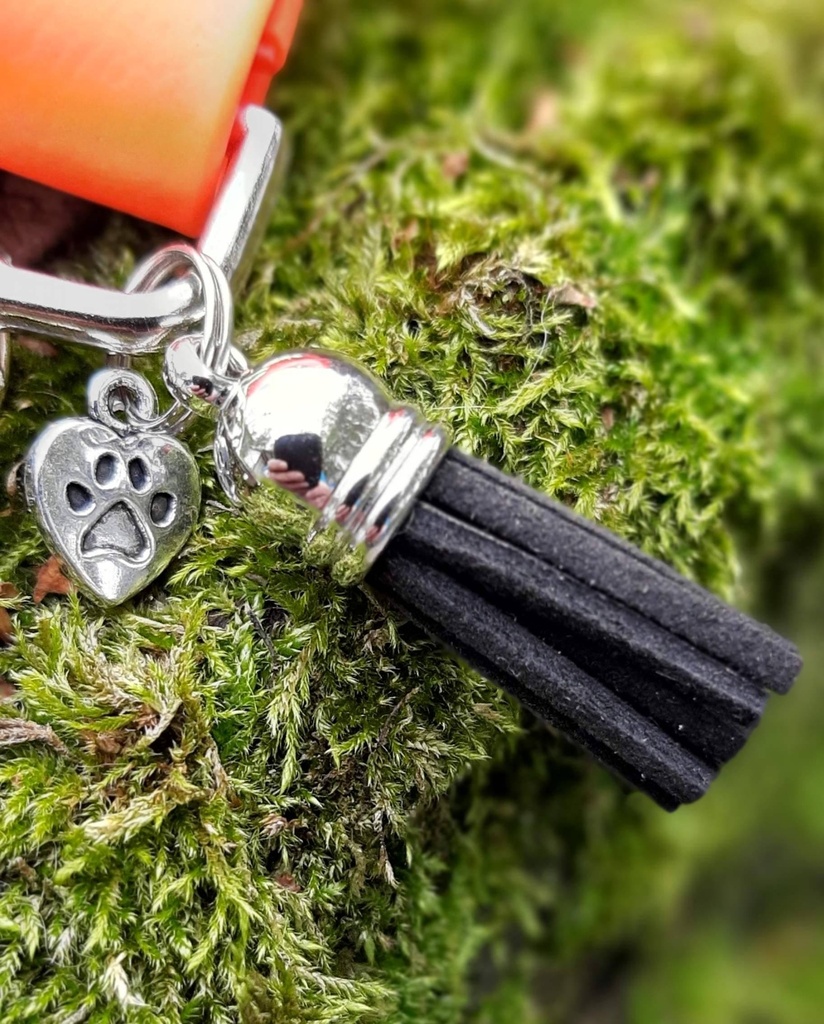 Porte clef Pvc personnalisé avec breloque 5