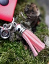 Porte clef Pvc personnalisé avec breloque 7