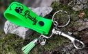 Porte clef Pvc personnalisé avec breloque 8
