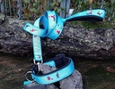 Ensemble Laisse / Collier réglable "Yoga " 6