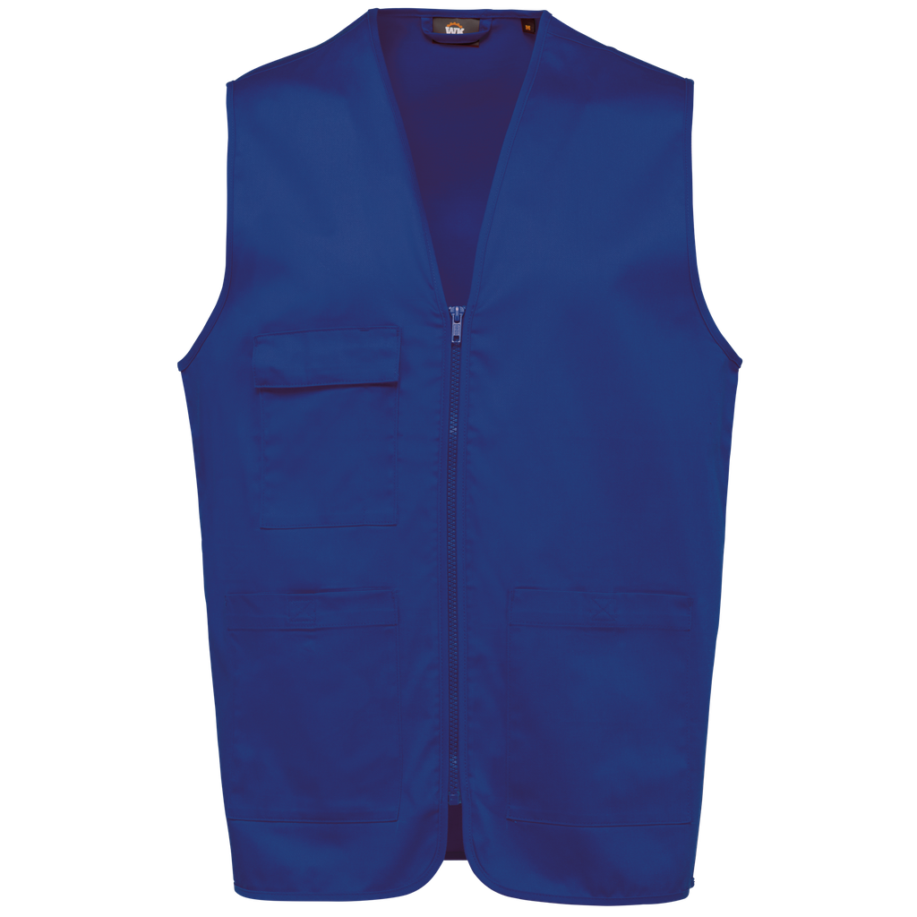 Gilet polycoton multipoches unisexe 3