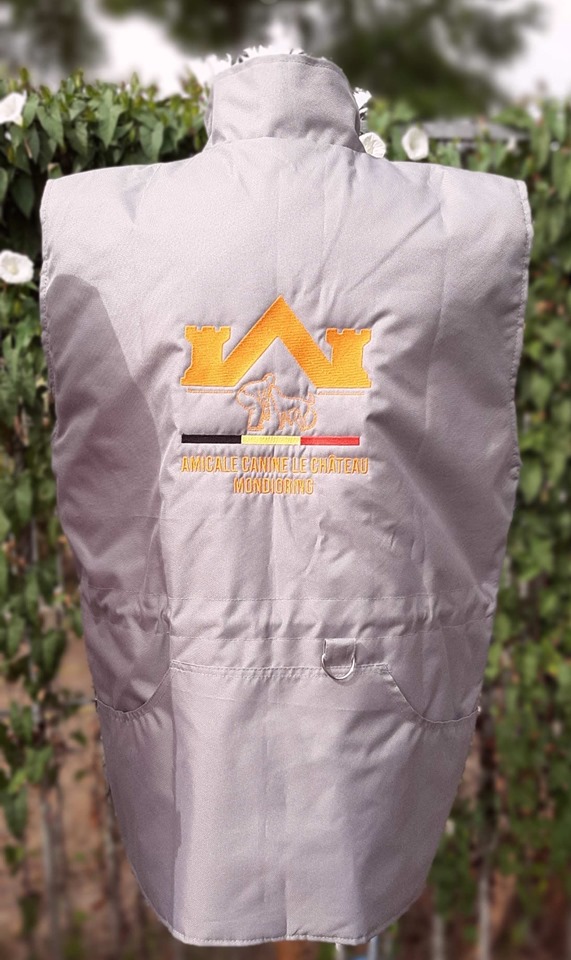 Veste de conduite brodée 4