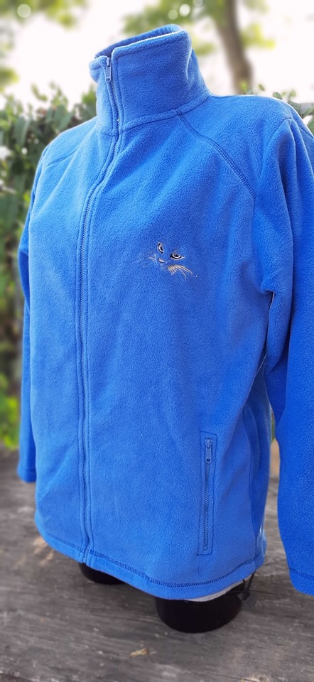 Veste femme Micropolaire Zippée tête de chat (Taille S) 2