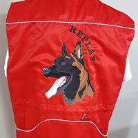 Veste de conduite brodée avec portrait 2