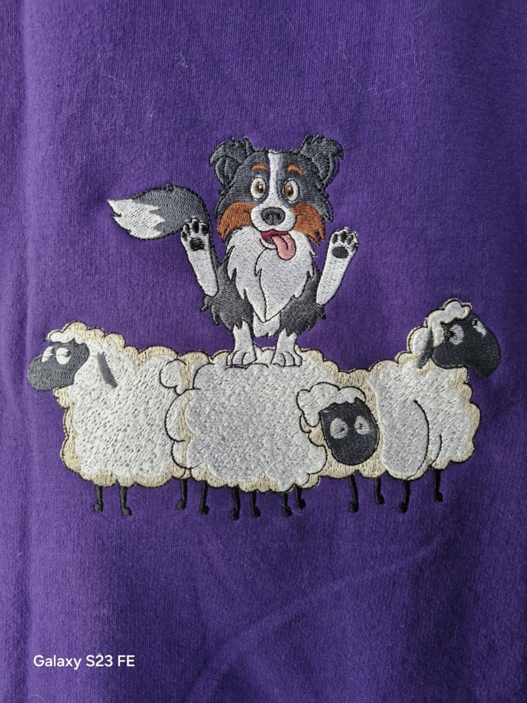 Sweat-shirt capuche Aussie saute moutons 2