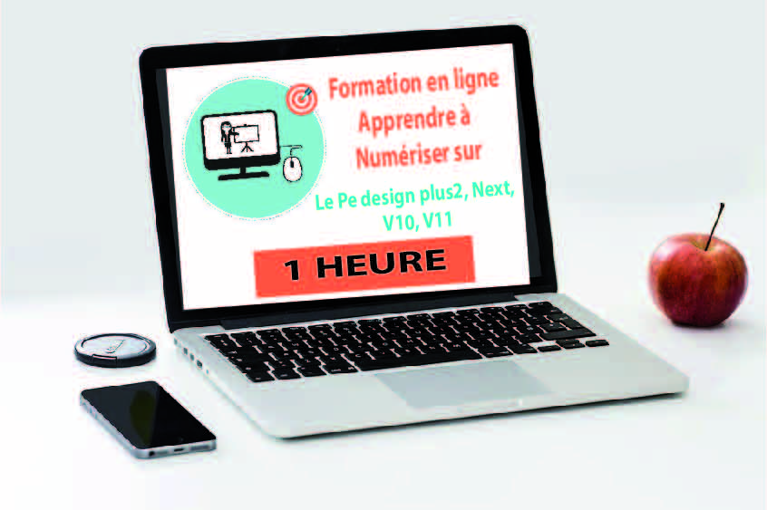 Formation en ligne 1 heure en Individuel logiciel de broderie