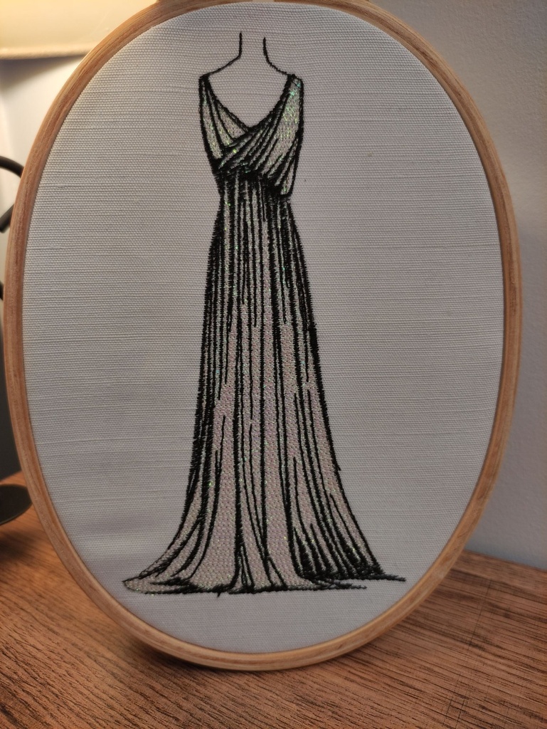 Robe Noire en mylar