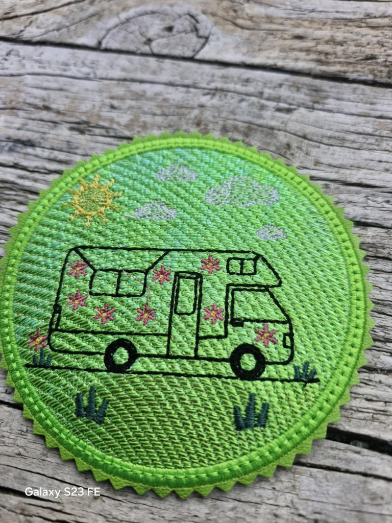 Sous verre Van en mylar