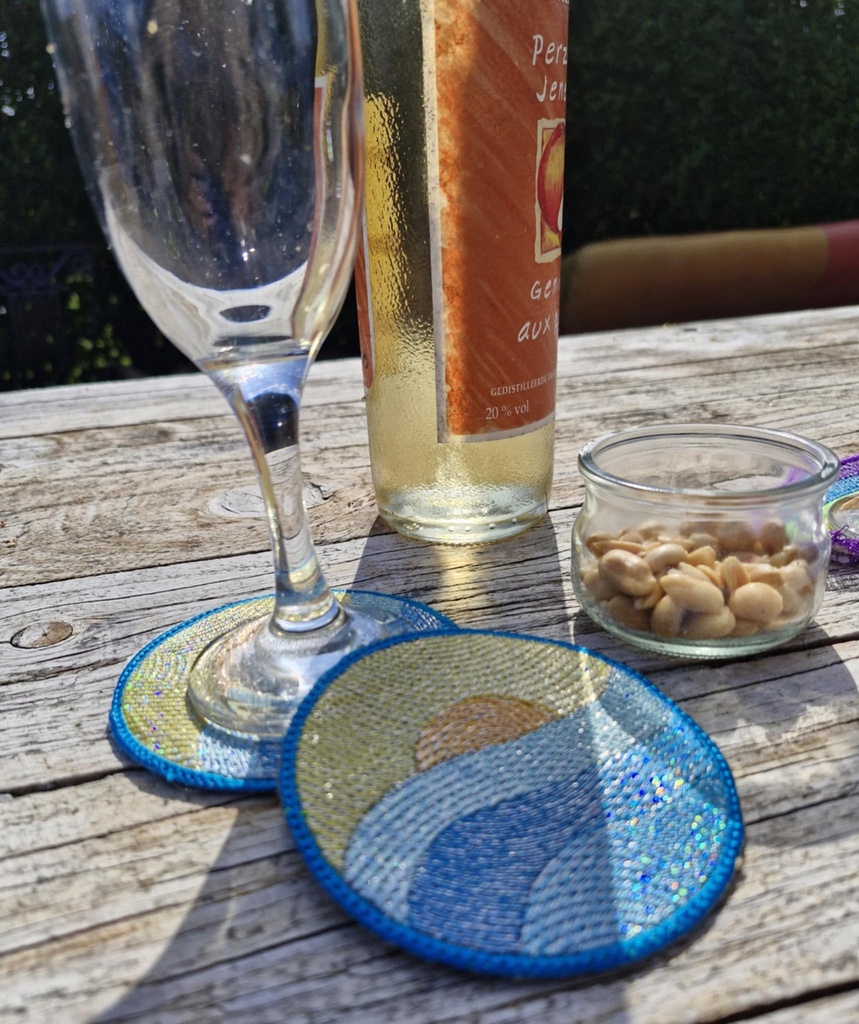 Sous verre Soleil en mylar