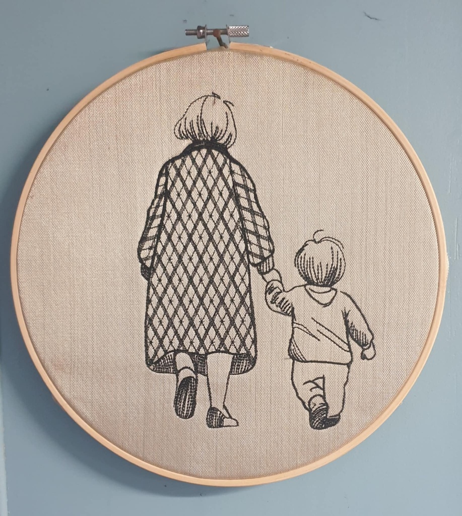 Mamy et son petit fils