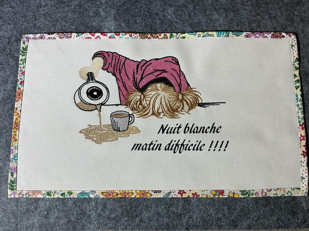 Mal réveillée