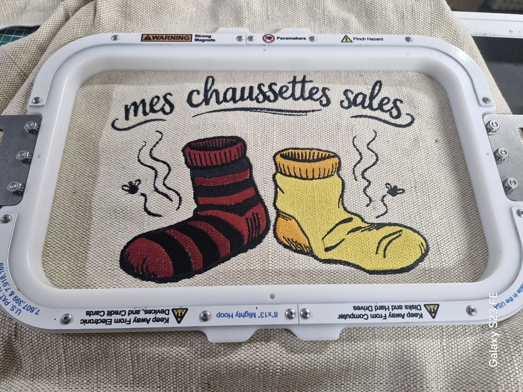 Mes chaussettes sales