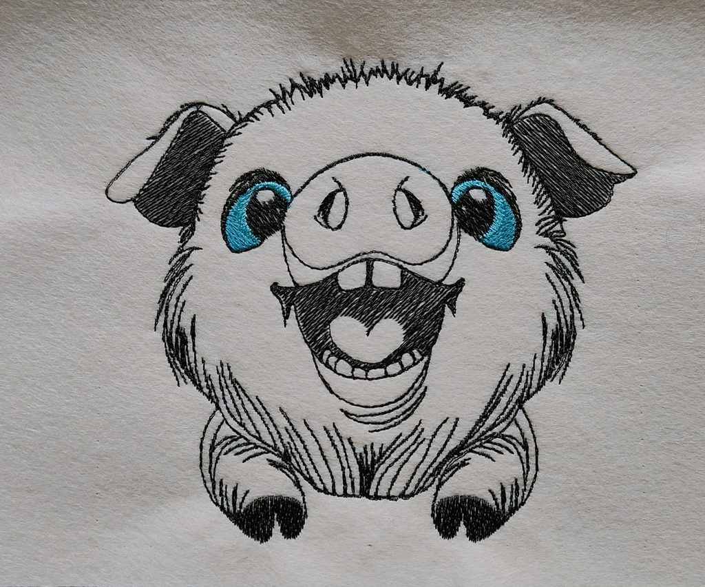 Lorain le bébé cochon
