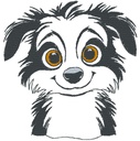 Border collie chiot