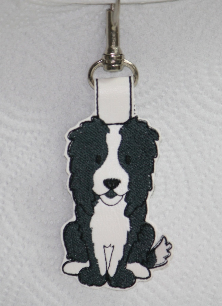 Porte clef Border Collie
