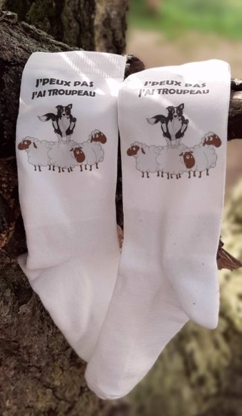 Chaussette j'ai toupeau