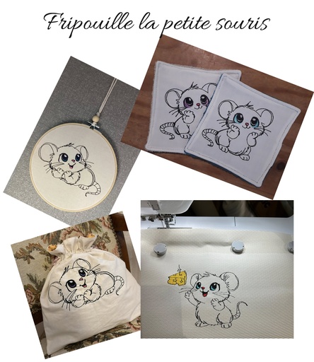 Fripouille la petite souris (patch de 3 fichiers)