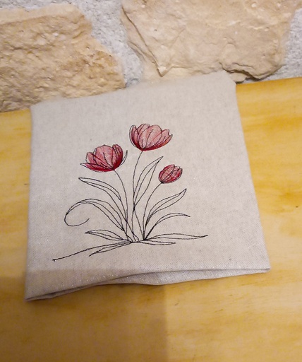 Fleur rouge