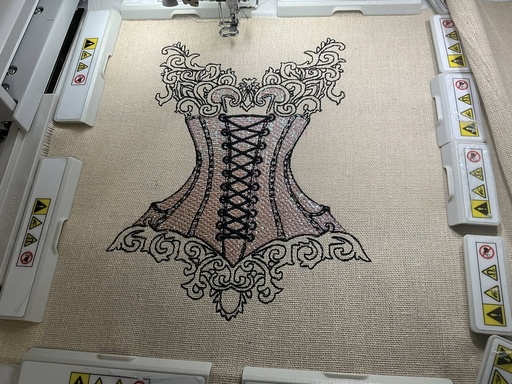 Corset Gothique (Mylar)