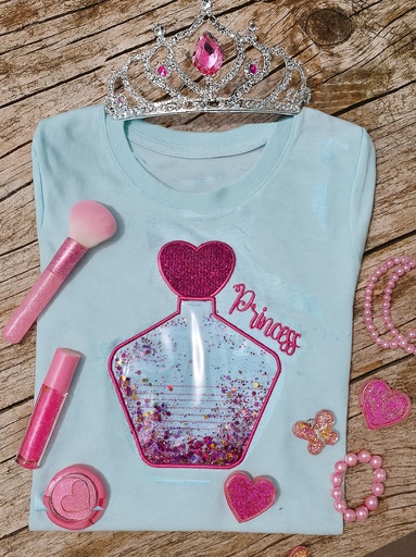 Parfum paillettes (motif appliqué)